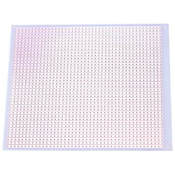 PROFICON PCB 21 prototype stripboard single side fr4 epoxy πλακέτα με τρύπες και γράμμες 100x80mm μονής όψης